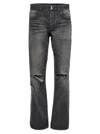 GIVENCHY STRAIGHT FIT JEANS GRAY
