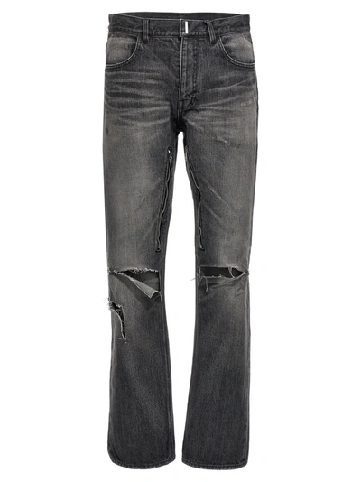 Givenchy Straight Fit Jeans In Black