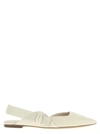Ferragamo Vara Leather Slingback Ballet Flats