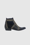 Anine Bing Women's Charlie Studded Leather & Suede Booties In Gold