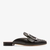 Bally Janesse Women's 6222759 Black Leather Studded Mules In Black