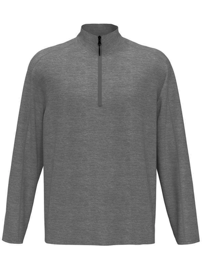 Pga Tour Mens Uv Protection Sweat Wicking Polo In Grey