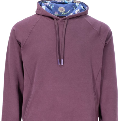 Lords Of Harlech Hank Hoodie In Purple