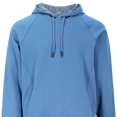 Lords Of Harlech Hank Hoodie In Blue