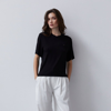 Crescent Gemma Knit T-shirt In Black