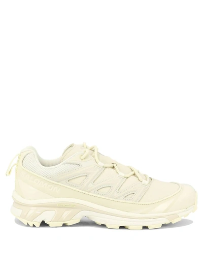 Salomon Xt-6 Expanse Ltr Sneakers Vanilla Ice / Almond / Yellow In Multicolor