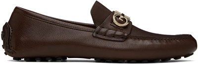 Ferragamo Salvatore  Thankful Shoes In Brown