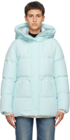 Mackage Madalyn Tactile Ripstop Down Hooded Jacket In Air