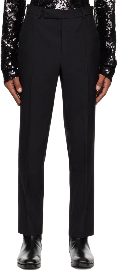 16arlington Ssense Exclusive Black Lyta Trousers In Jet Black