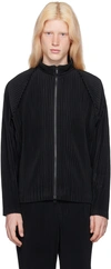 ISSEY MIYAKE BLACK MONTHLY COLORS OCTOBER JACKET