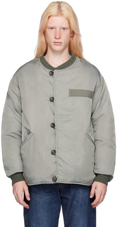 Visvim Corps Down Jacket In Olive