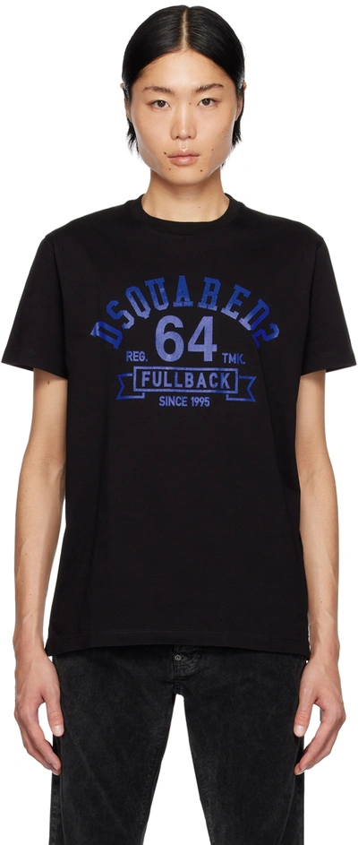 Dsquared2 Cotton T-shirt In Black