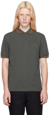 FRED PERRY KHAKI 'THE FRED PERRY' POLO