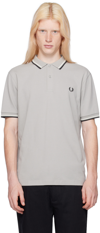 FRED PERRY GRAY 'THE FRED PERRY' POLO