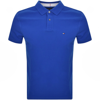 Tommy Hilfiger Regular Fit Stretch Tommy Polo In Blue