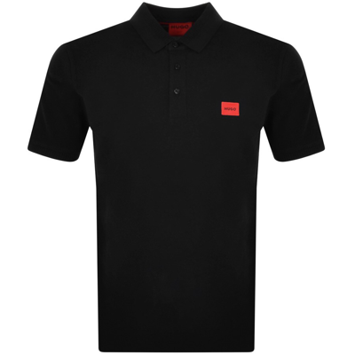 Hugo Dereso 232 Polo T Shirt Black