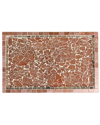 Tiramisu Decorative Pink Accent Tray In Pink