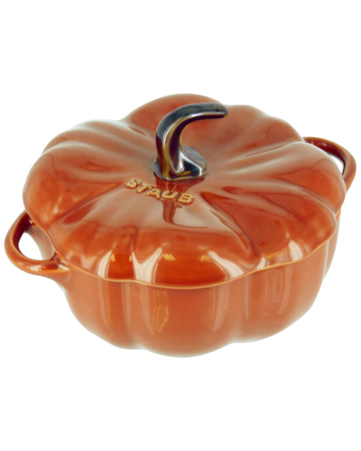 Staub Ceramic 24oz Pumpkin Cocotte