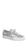Paul Green Tamara Cupsole Sneaker In Mineral Antic Metallic