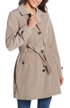 GALLERY GALLERY BELTED RAINCOAT