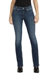 Silver Jeans Co. Elyse Comfort Fit Slim Bootcut Jeans In Indigo