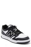 New Balance 480 Trainers, Leather In White/ Black