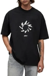 ALLSAINTS HALO GRAPHIC T-SHIRT