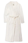 Ugg Marlow Double-face Fleece Robe In Nimbus