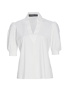 Chiara Boni La Petite Robe Women's Fadatess Puff-sleeve Top In White