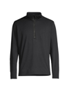Head Sportswear Men's Marty Half-zip Sweatshirt In Black