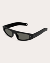 Gucci Tinted Cat-eye Sunglasses In Black