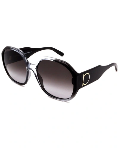 Ferragamo Women's Sf943s 60mm Sunglasses In Grey