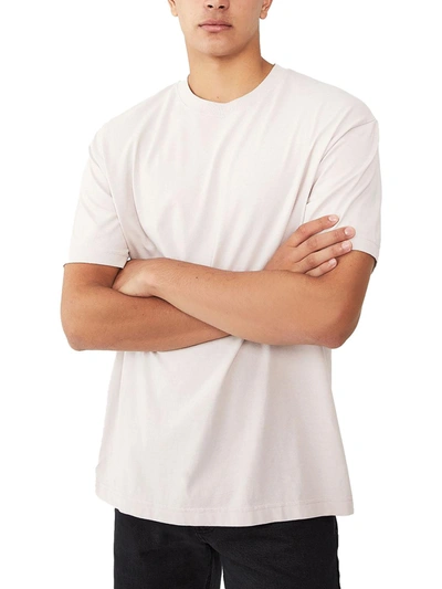 Cotton On Mens Cotton Short Sleeve T-shirt In White