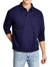 AND NOW THIS MENS COLLARED FLEECE POLO