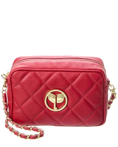 PERSAMAN NEW YORK OPHELIA QUILTED LEATHER CROSSBODY