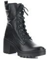 Fly London Tiel Leather Boot In Black