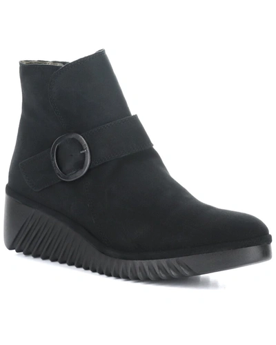 Fly London Leli Leather Boot In Black
