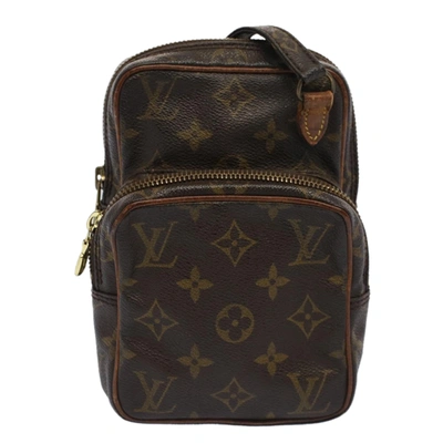 Pre-owned Louis Vuitton Mini Amazone Canvas Shoulder Bag () In Brown