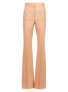 VALENTINO DRY TAILORING WOOL PANTS BEIGE