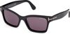 Tom Ford Mikel 01a Cat Eye Sunglasses In Black