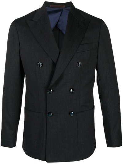 Barba Coats In Black