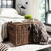 HAPPIMESS MICHAEL 35" WICKER STORAGE TRUNK