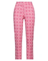 Camicettasnob Woman Pants Fuchsia Size 6 Viscose, Elastane In Pink