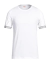 Primo Emporio Man T-shirt White Size M Cotton, Elastane