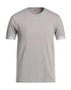 Primo Emporio Man T-shirt Grey Size M Cotton, Elastane