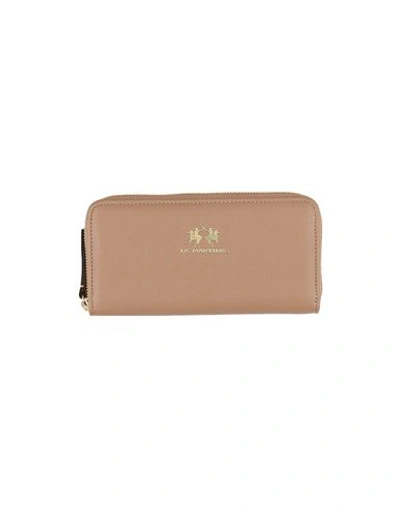 La Martina Woman Wallet Beige Size - Polyurethane