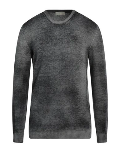 120% Lino Man Sweater Grey Size Xs Cashmere, Virgin Wool
