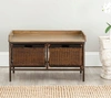 Safavieh Noah 2 Drawer Wooden Storage Bench
