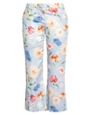 Kiltie Woman Pants Light Blue Size 10 Viscose In Blue