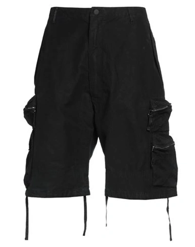 Nemen Man Shorts & Bermuda Shorts Black Size S Cotton, Nylon